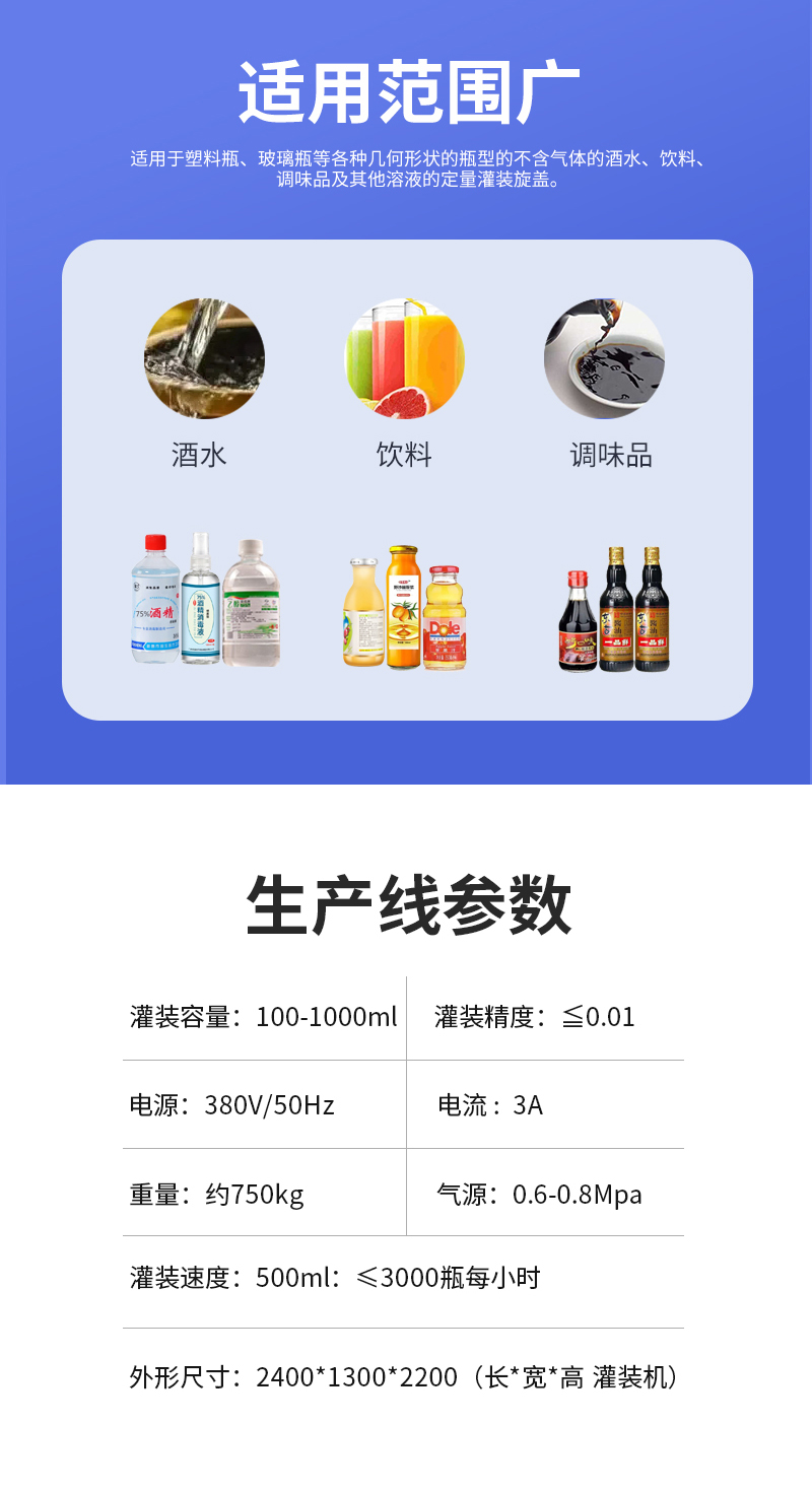 全自动防爆酒精灌装机